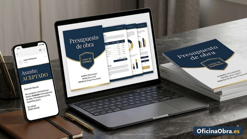 Presupuesto de obra en PDF profesional disenado para cerrar mas contratos