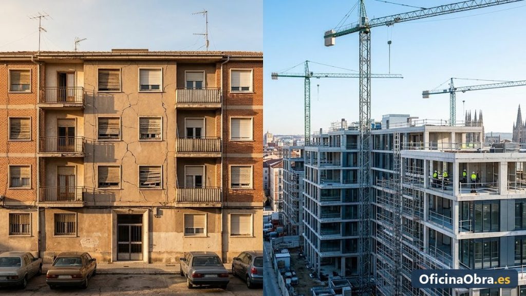 Reformar o empezar de cero: comparativa edificio antiguo vs construccion nueva