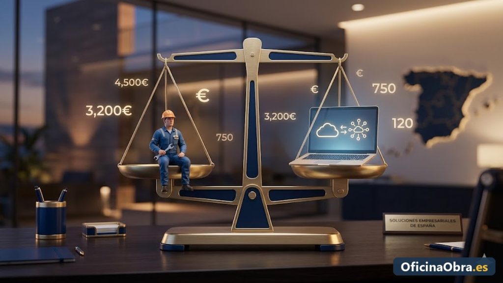 Tecnico fijo vs externalizar oficina tecnica: balanza para empresa de reformas